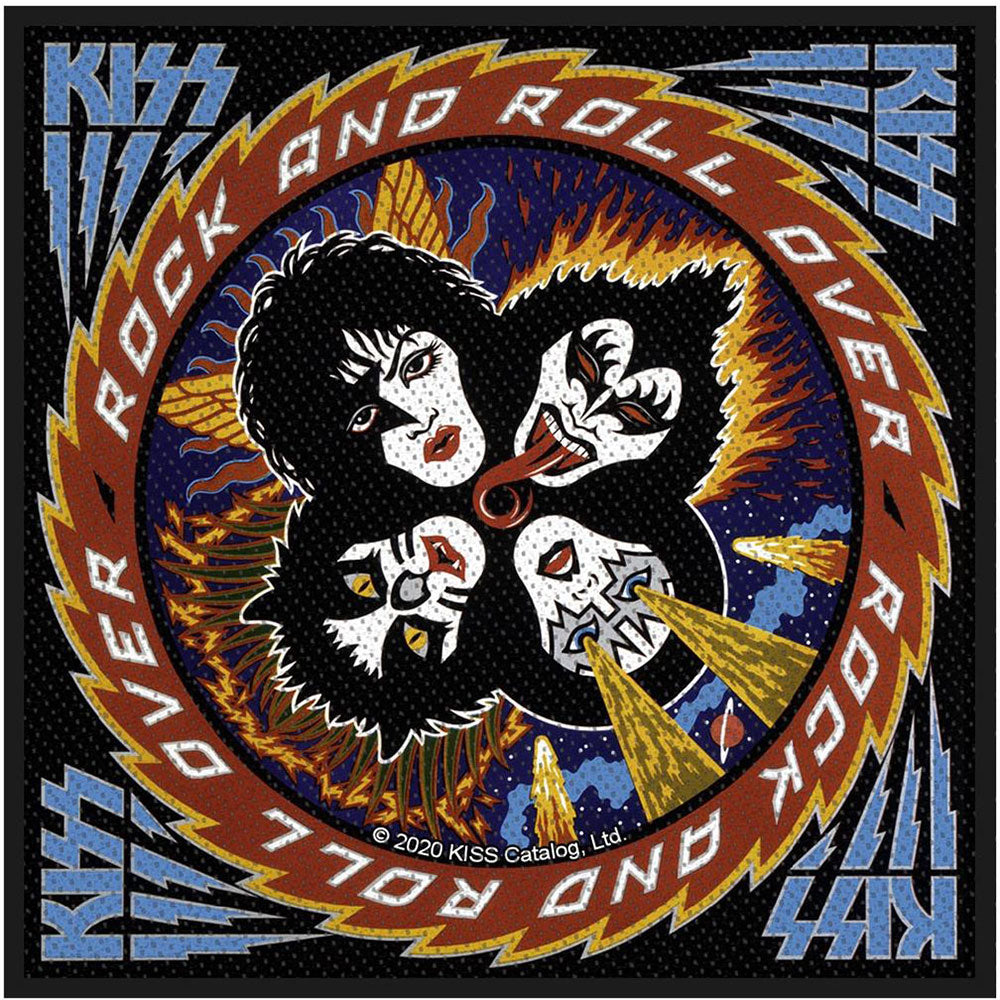 Rock N' Roll Over Standard Patch | KISS