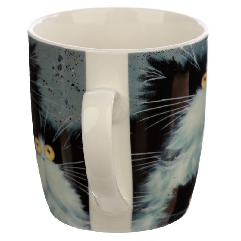 kim haskins - cats porcelain mug