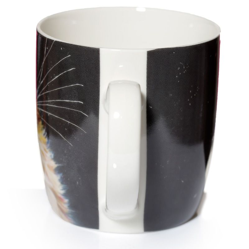 kim haskins - rainbow cat porcelain mug