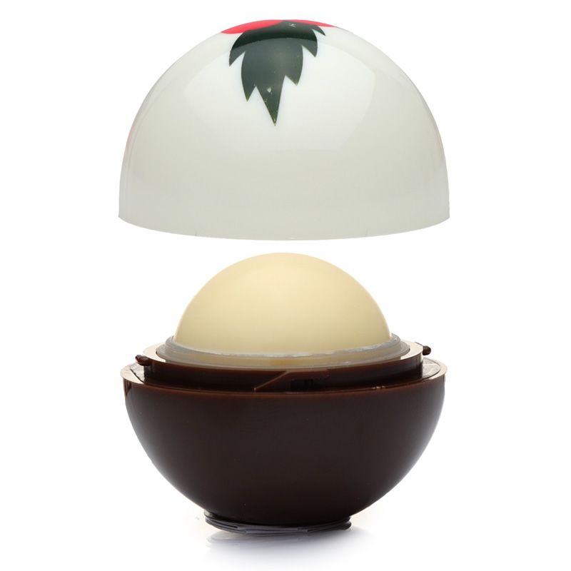 Lip Balm in Dome Shaped Christmas Character (Single)