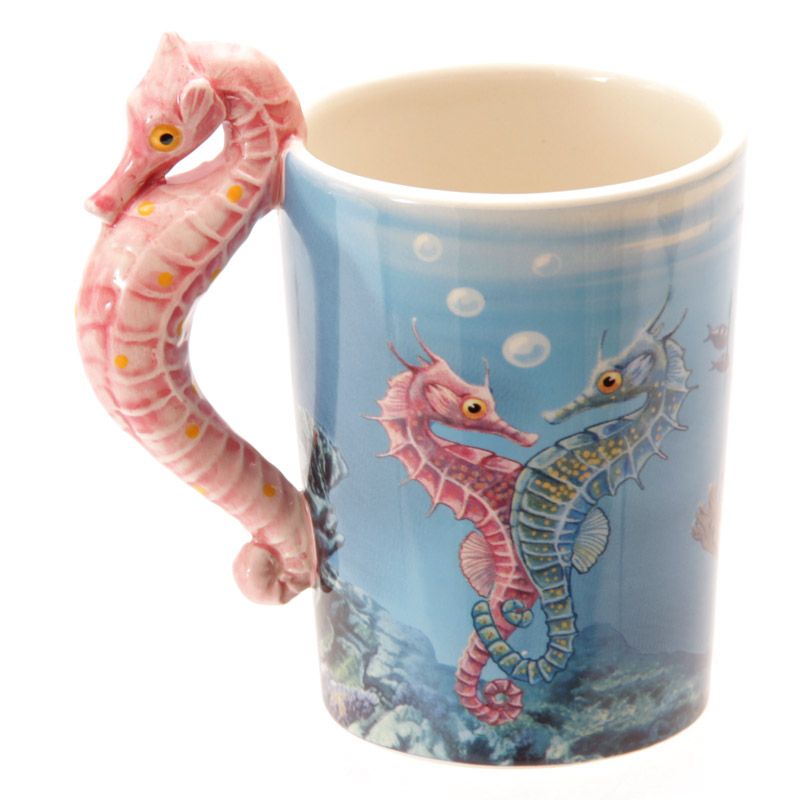 Seahorse Handle Mug | Lisa Parker