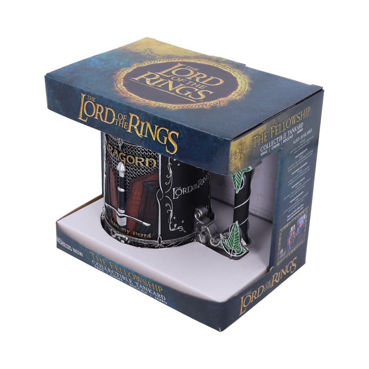 lord of the rings - the fellowship tankard