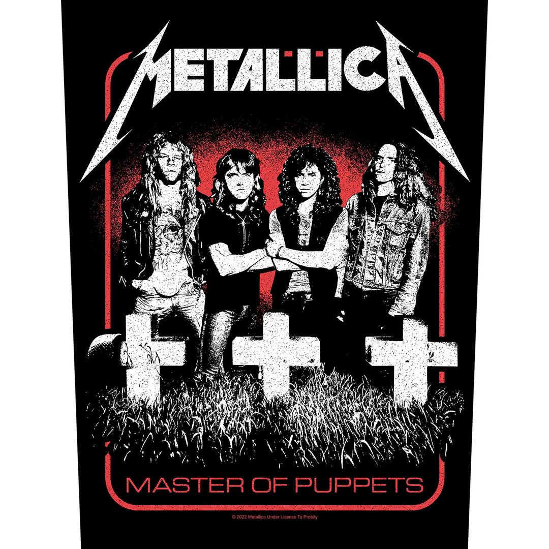 Master Of Puppets Band Back Patch | Metallica