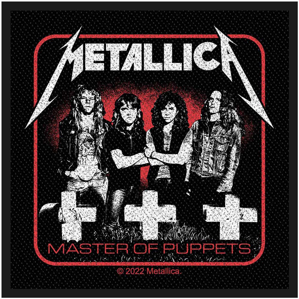 Master Of Puppets Band Standard Patch | Metallica
