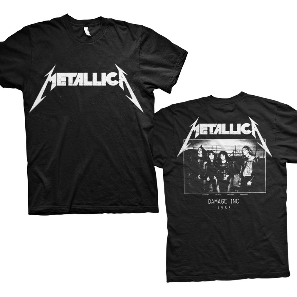 Master of Puppets Photo (Back Print) Unisex T-Shirt | Metallica