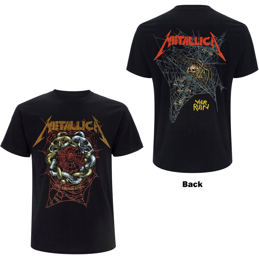 Ruin/Struggle (Back Print) Unisex T-Shirt | Metallica