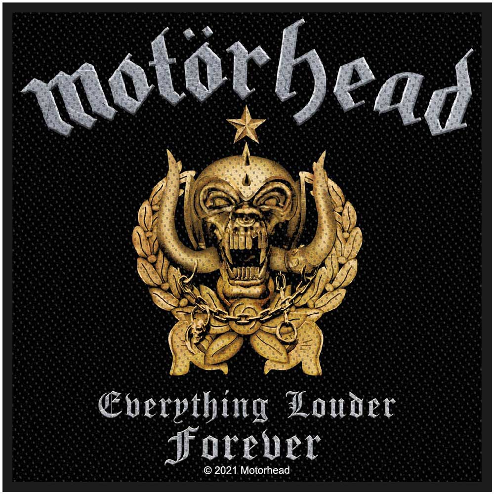 Everything Louder Forever Standard Patch | Motörhead