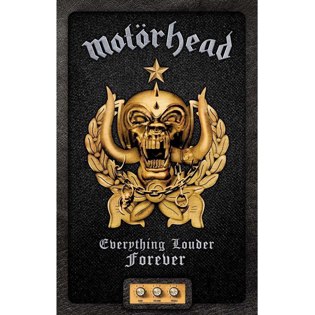 Everything Louder Forever Textile Poster | Motörhead