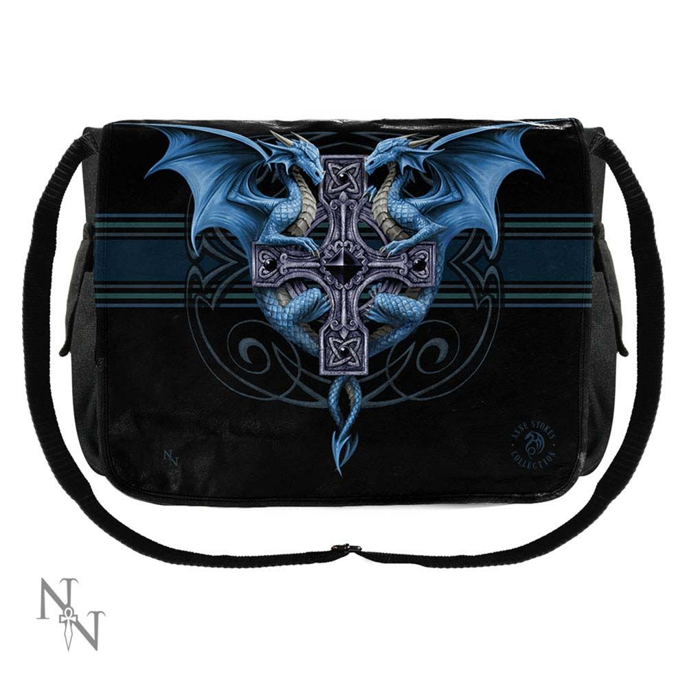 messenger bag dragon duo by anne stokes