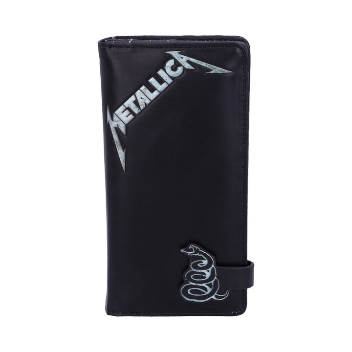 metallica - black album embossed purse