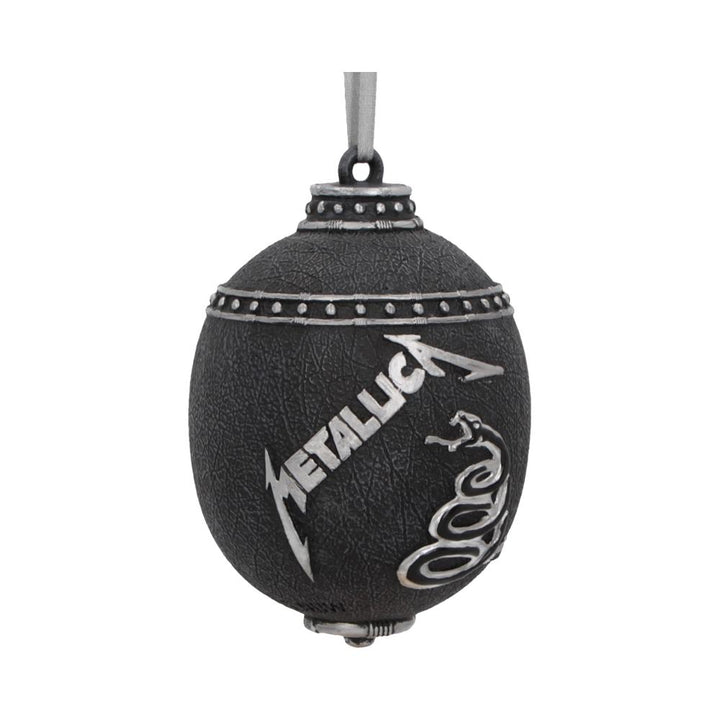 metallica - black album hanging ornament