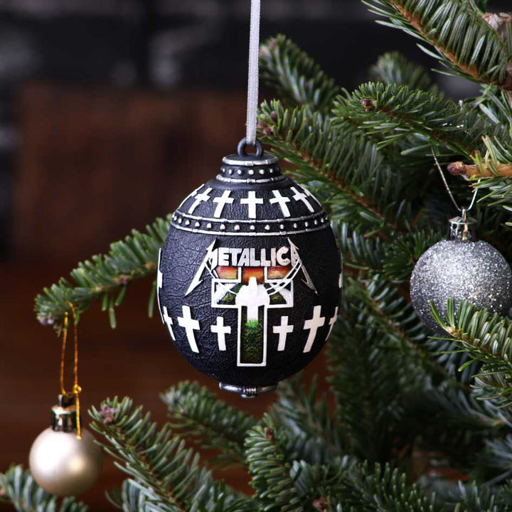 metallica - master of puppets hanging ornament