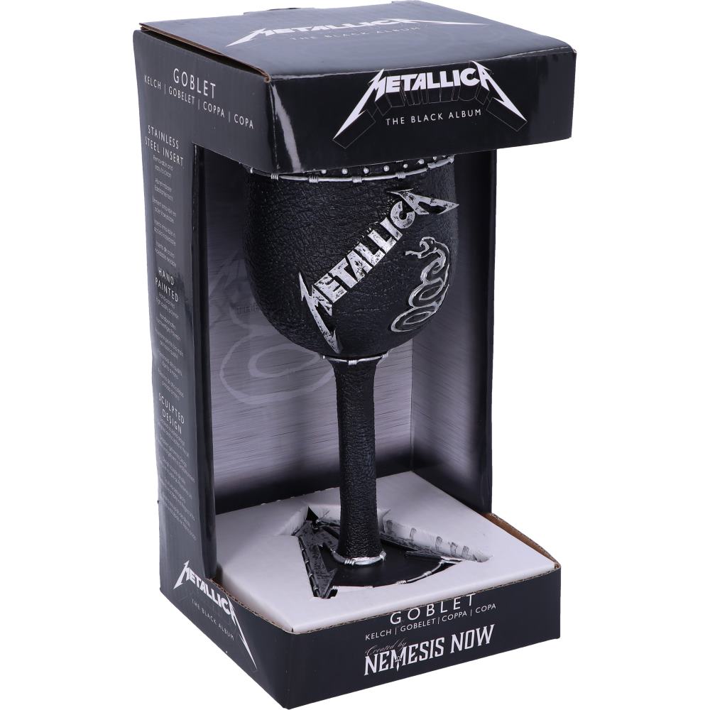 metallica - the black album goblet
