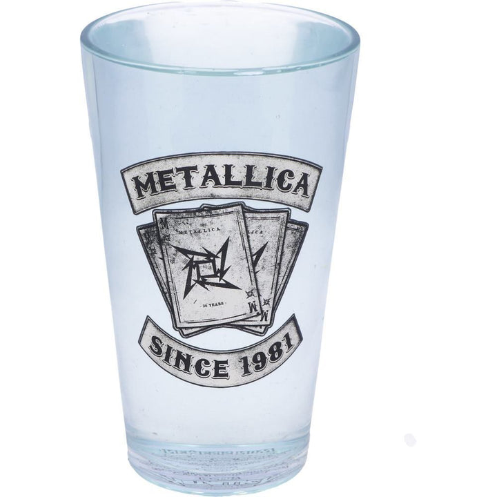 metallica - dealer glassware