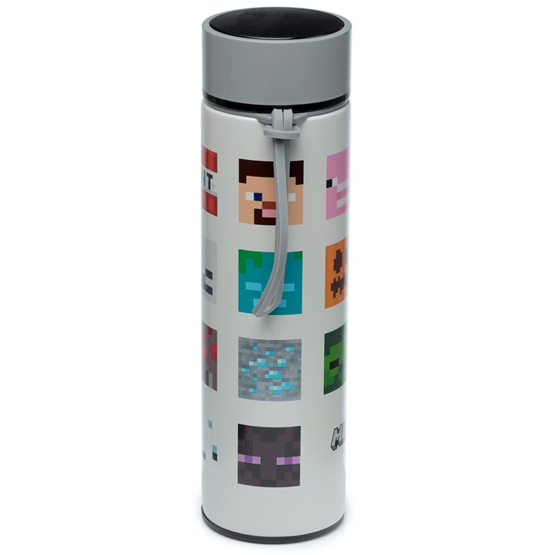 Minecraft Faces Water Bottle with Digital Thermometer - Germany, New - The  wholesale platform