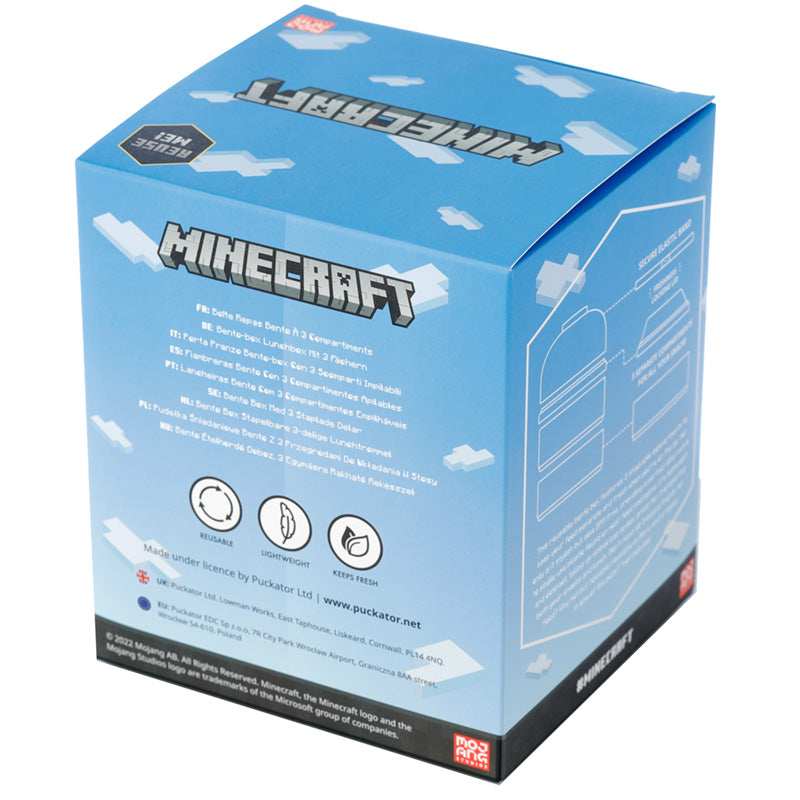 Faces Round Bento Box | Minecraft