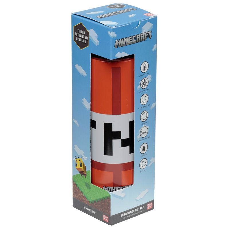 TNT Bottle with Digital Thermometer, Minecraft