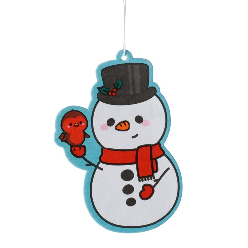 Festive Friends Snowman Air Freshener - Mint