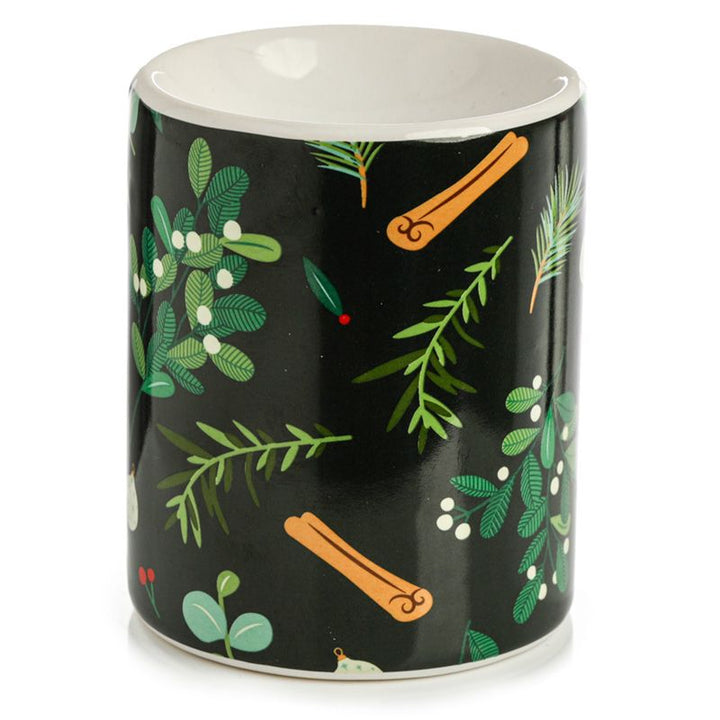 Mistletoe & Pine Ceramic Oil Burner