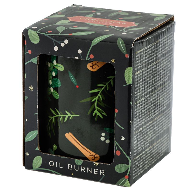 Mistletoe & Pine Ceramic Oil Burner