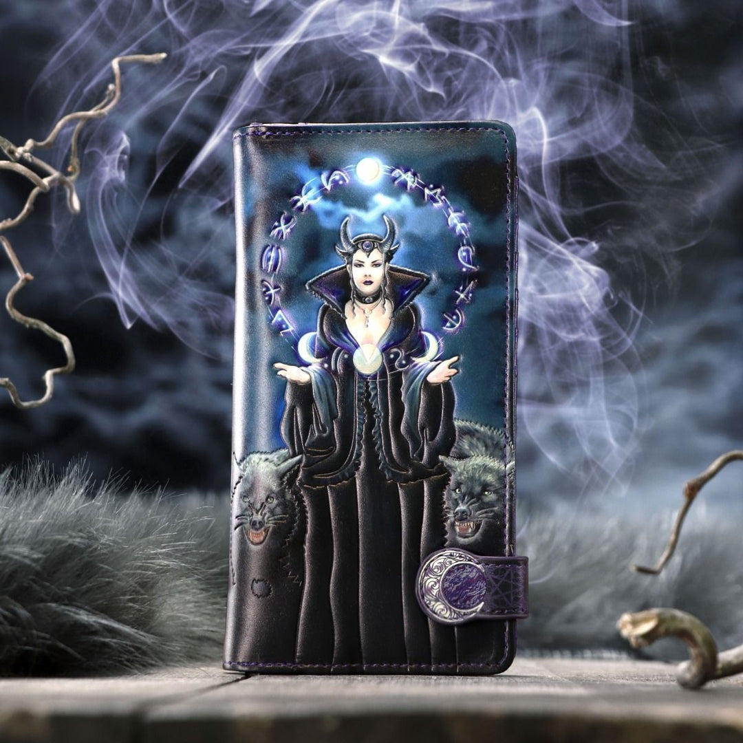 Moon Witch Embossed Purse | Anne Stokes