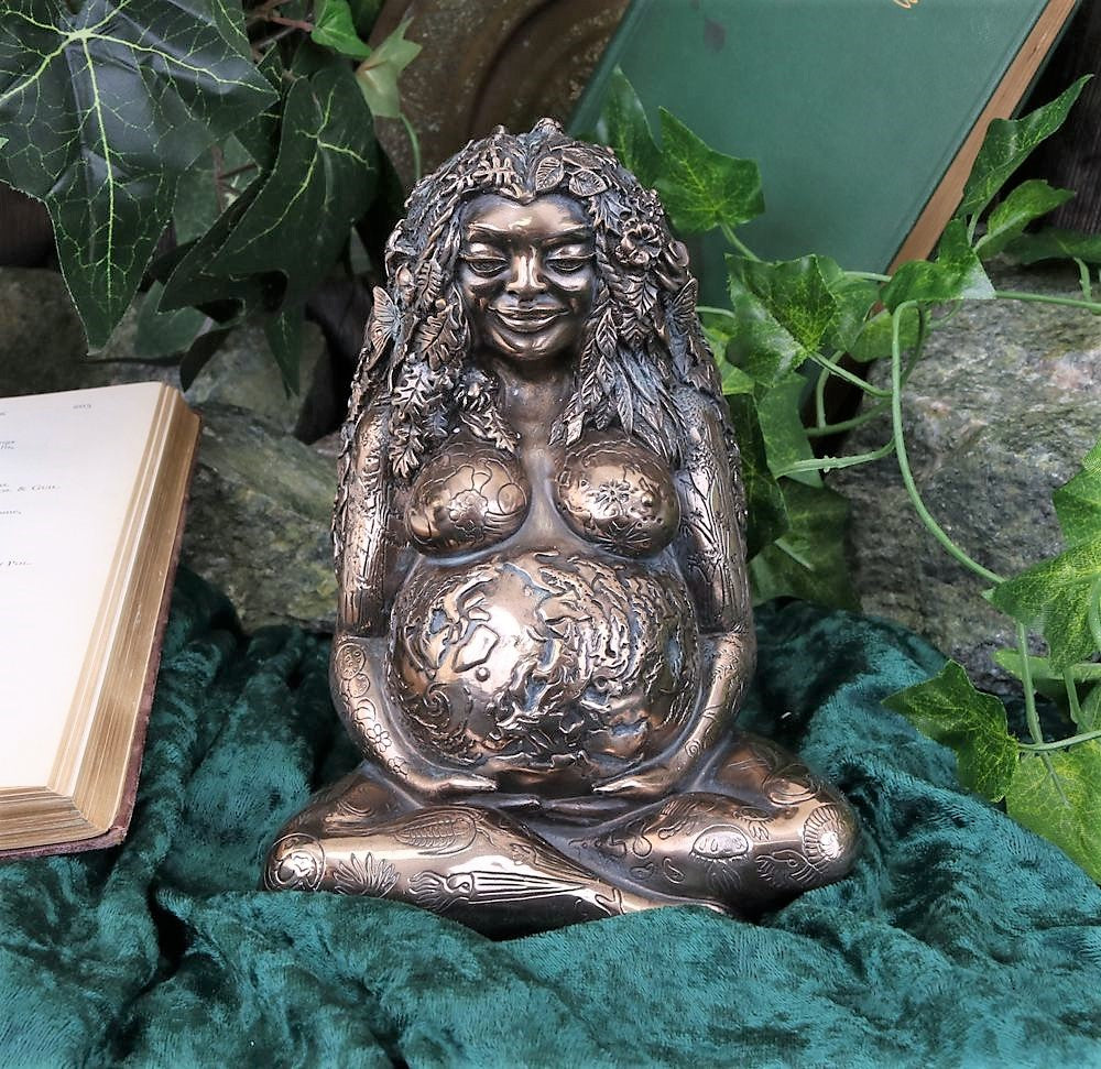 mother earth bronze by oberon zell