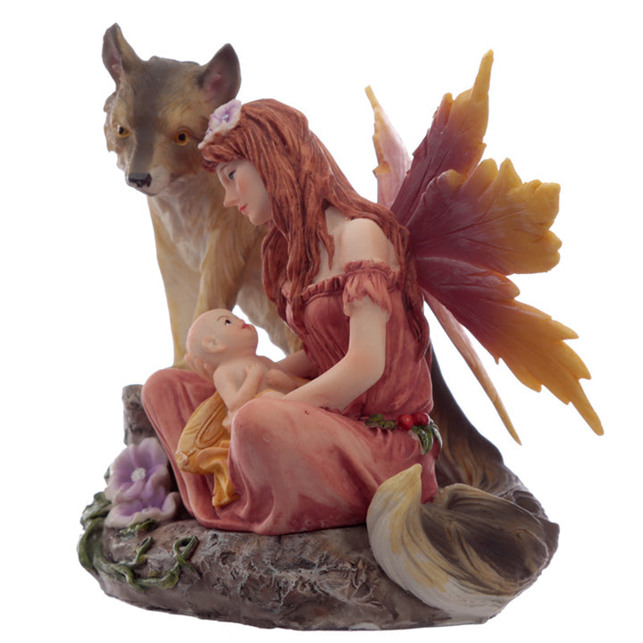 mother of autumn spirit of the forest fairy figurine