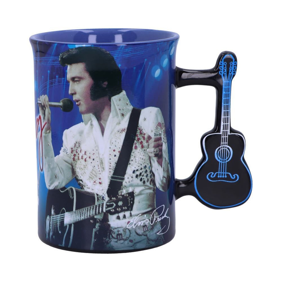 elvis - the king of rock and roll mug