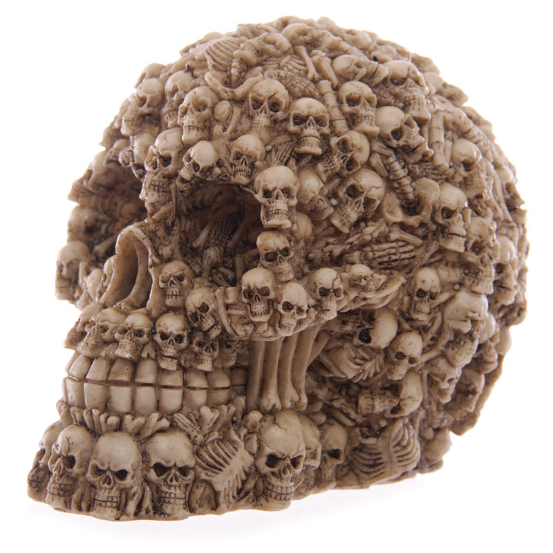 multiple skulls ornament