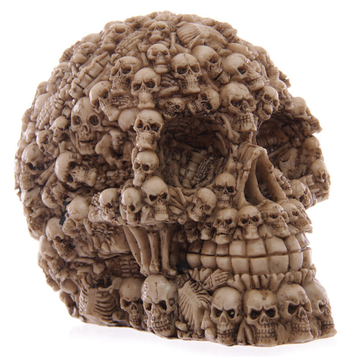 multiple skulls ornament