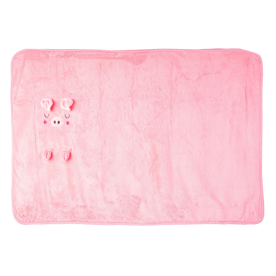 oink the piglet baby blanket