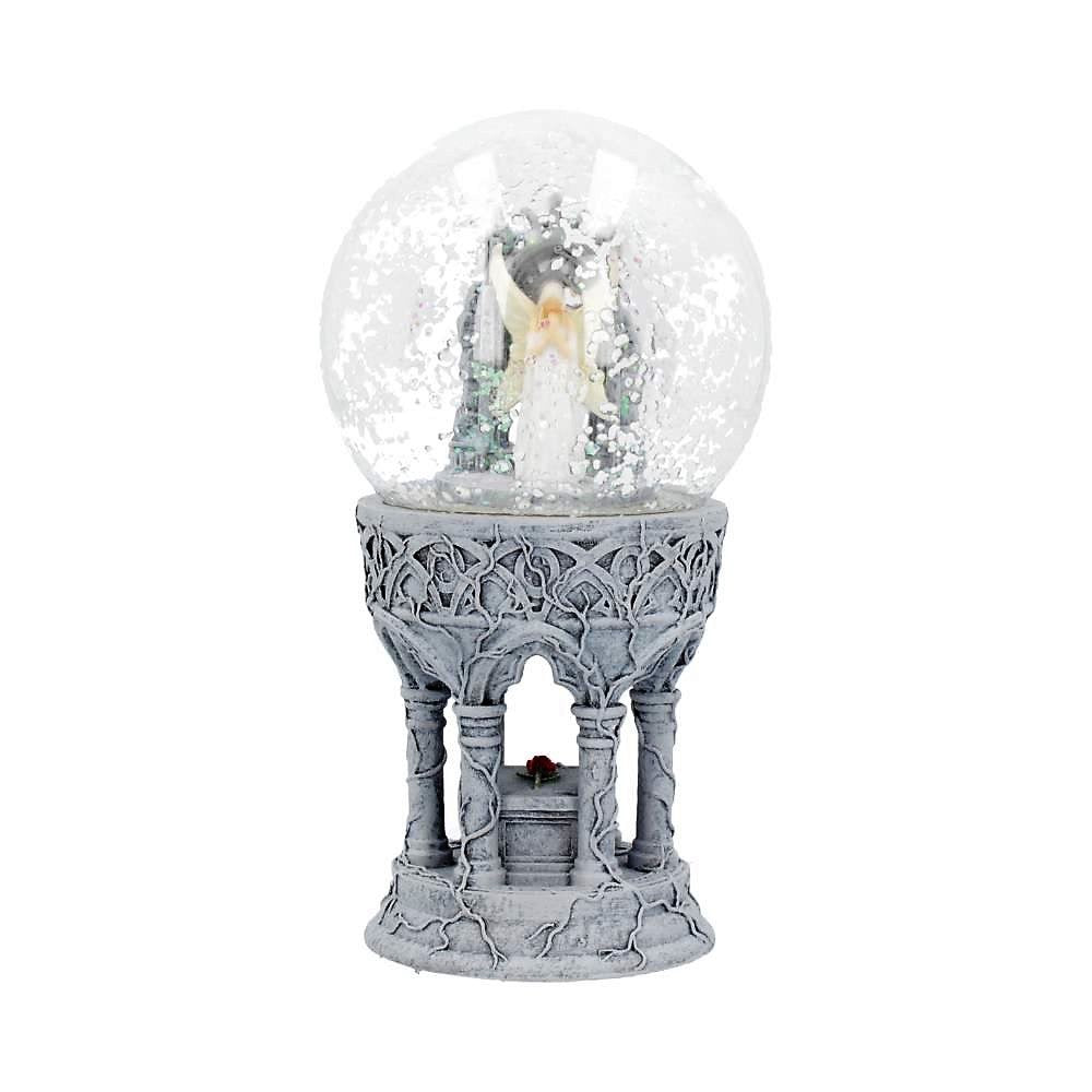 only love remains snowglobe by anne stokes