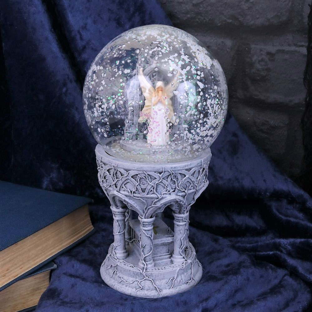 only love remains snowglobe by anne stokes