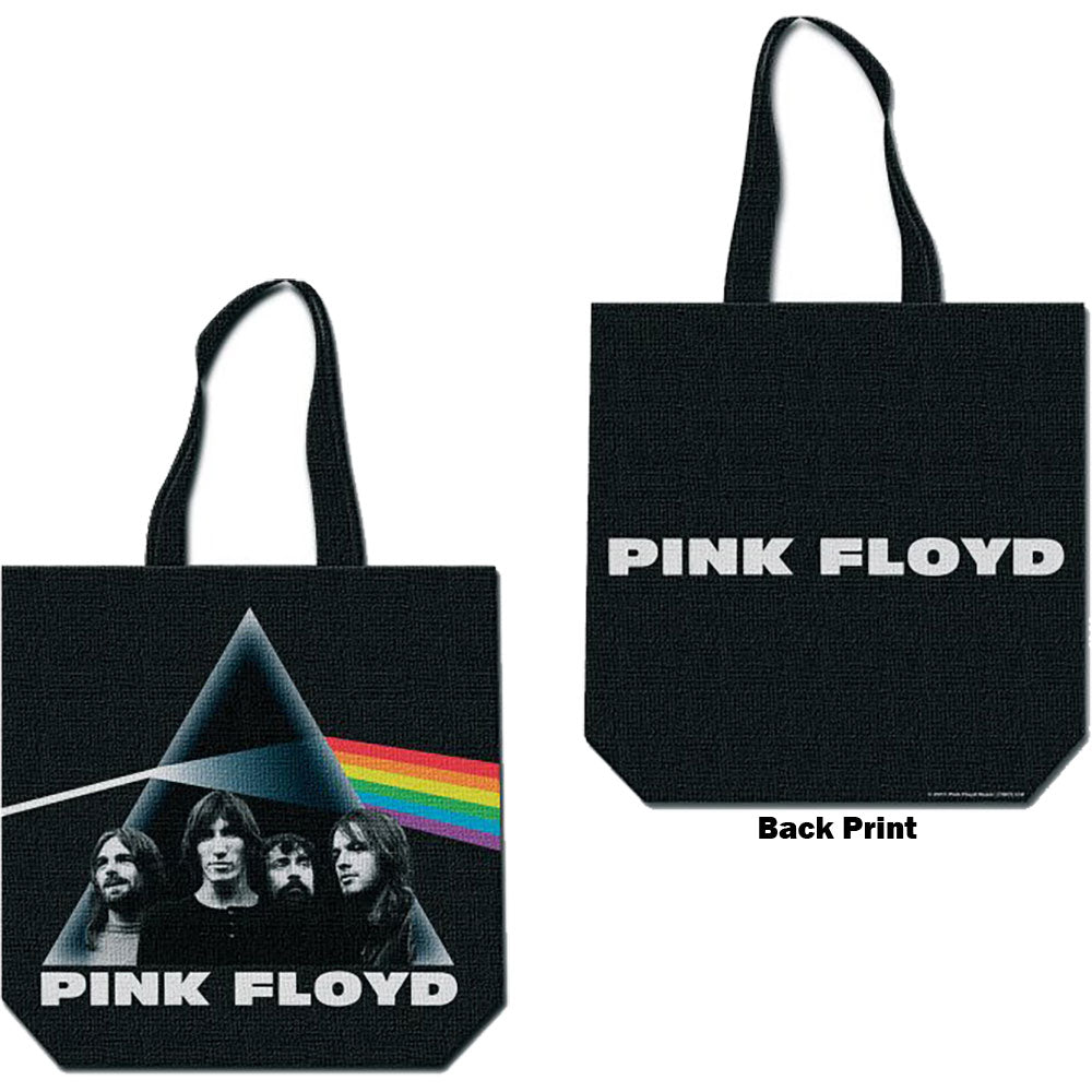 Dark Side of the Moon (Back Print) Cotton Tote Bag | Pink Floyd