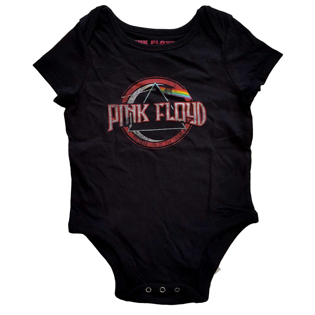 Vintage Dark Side of the Moon Seal Kids Baby Grow | Pink Floyd