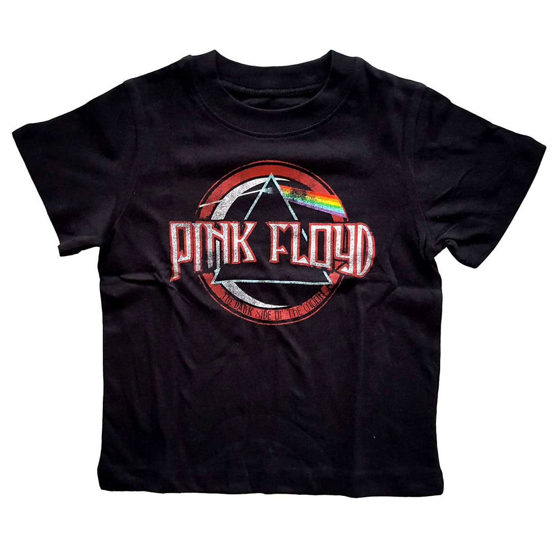 Vintage Dark Side of the Moon Seal Kids Toddler T-Shirt | Pink Floyd