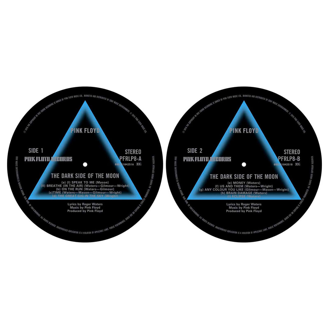 Dark Side of the Moon Turntable Slipmat Set | Pink Floyd