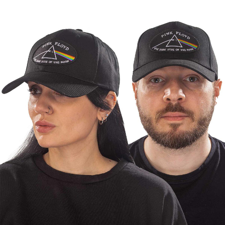 The Dark Side of the Moon Black Border Unisex Baseball Cap | Pink Floyd