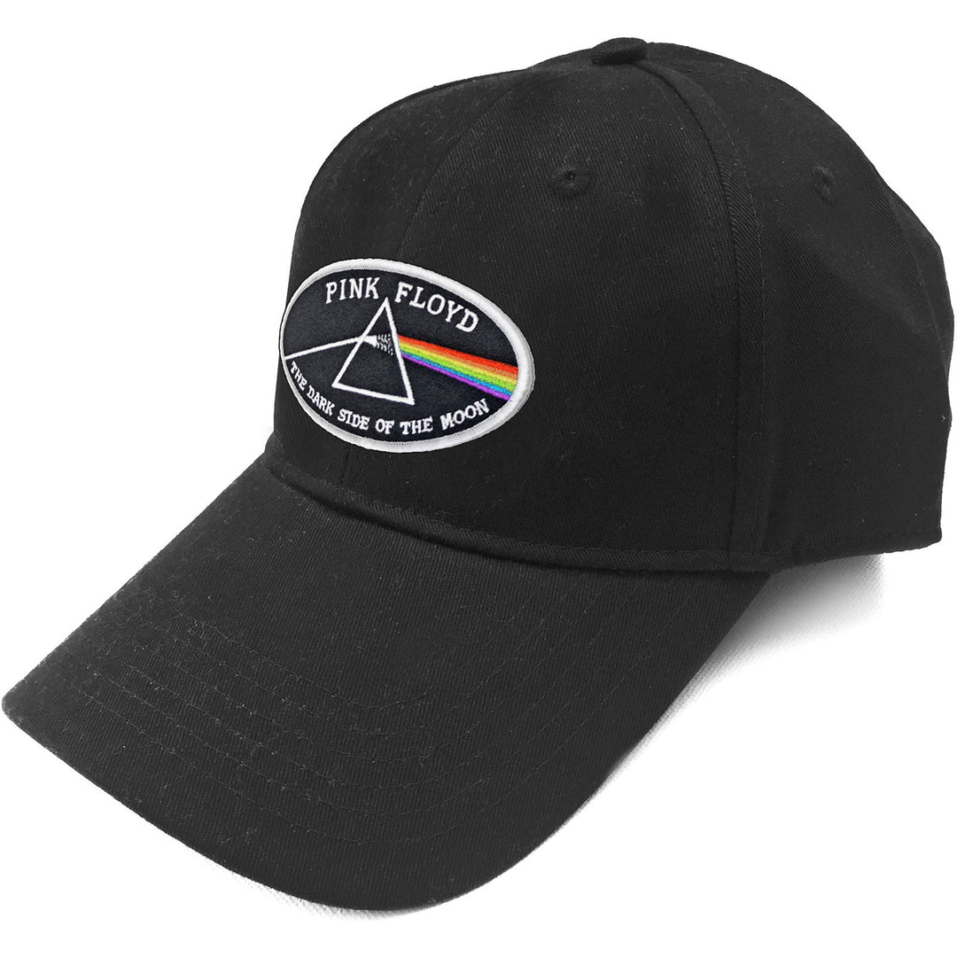 The Dark Side of the Moon White Border Unisex Baseball Cap | Pink Floyd