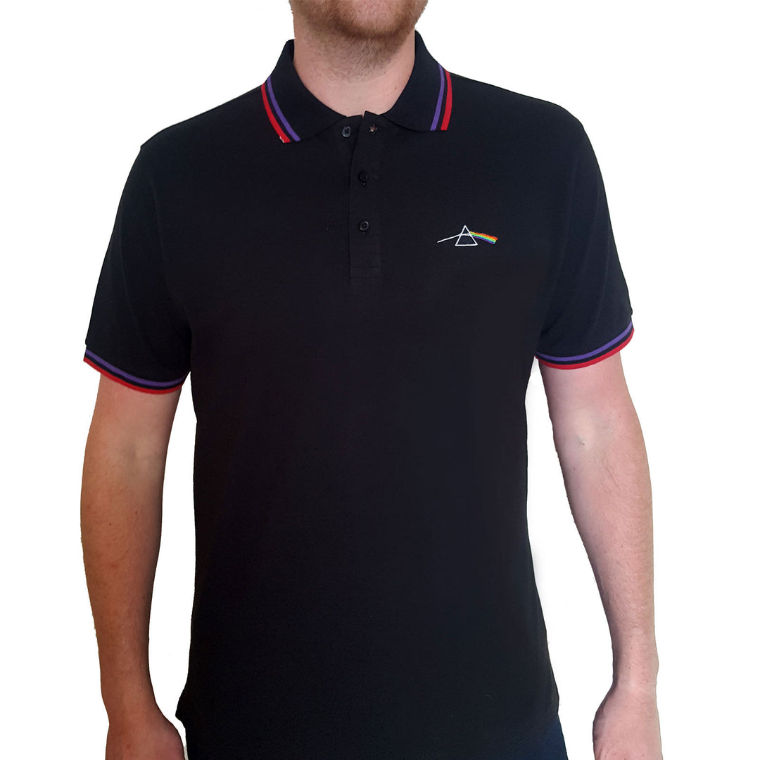 Dark Side of the Moon Prism Unisex Polo Shirt | Pink Floyd