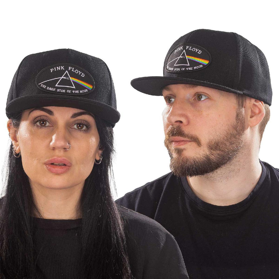 The Dark Side of the Moon Black Border Unisex Snapback Cap | Pink Floyd