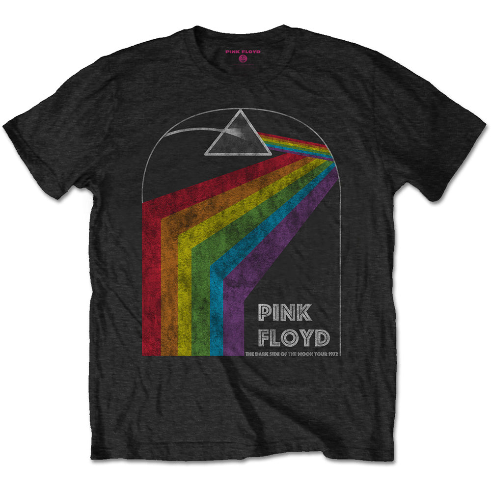 Dark Side of the Moon 1972 Tour (Back Print) Unisex T-Shirt | Pink Floyd