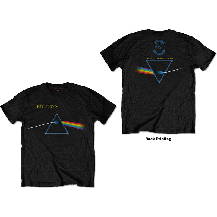 Dark Side of the Moon Flipped (Back Print) Unisex T-Shirt | Pink Floyd
