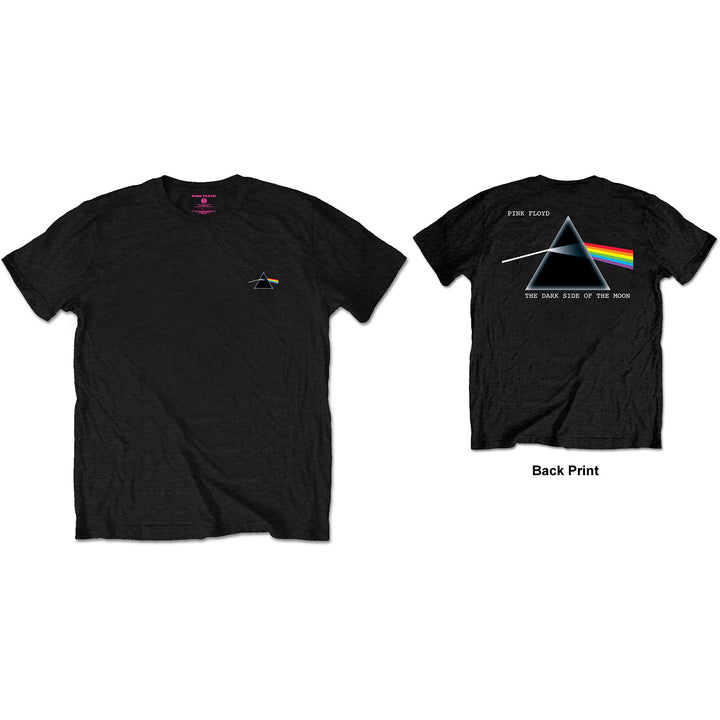 Dark Side of the Moon Prism (Back Print) Unisex T-Shirt | Pink Floyd