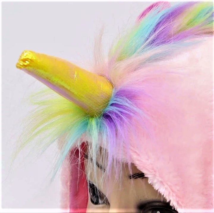 plush unicorn hat