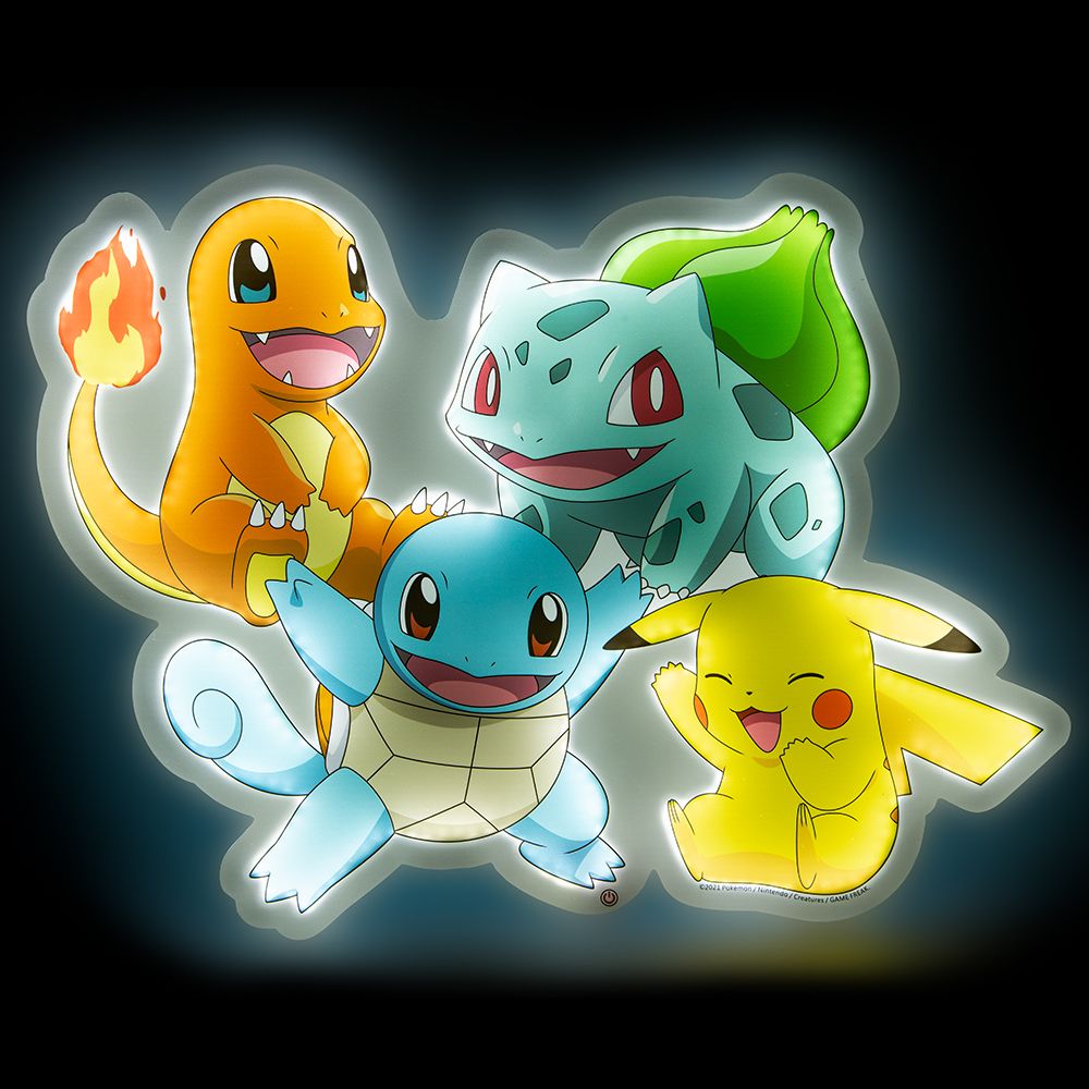 Pokémon Group Wall Lamp | Pokémon