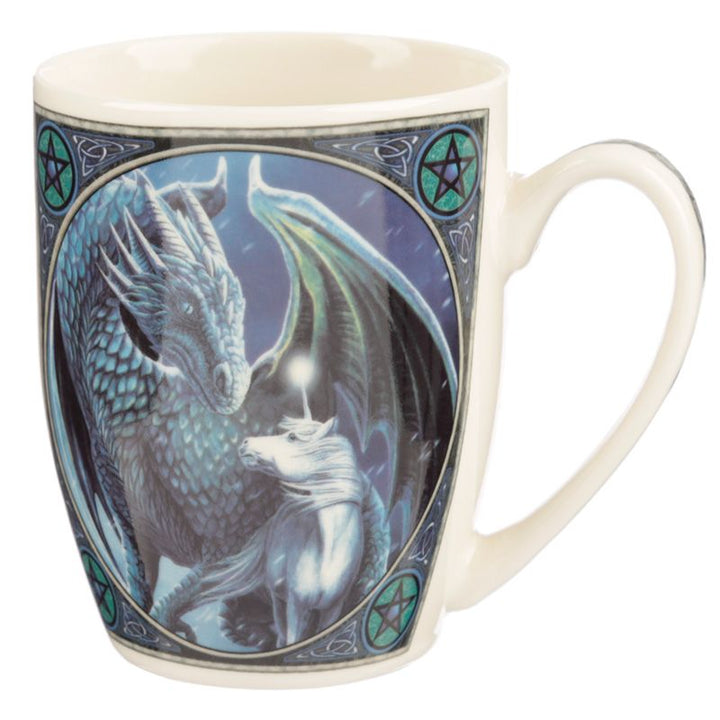 protector of magic porcelain mug by lisa parker
