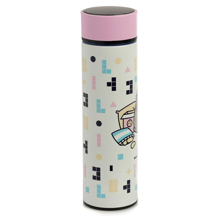 Gaming Bottle with Digital Thermometer | Pusheen The Cat