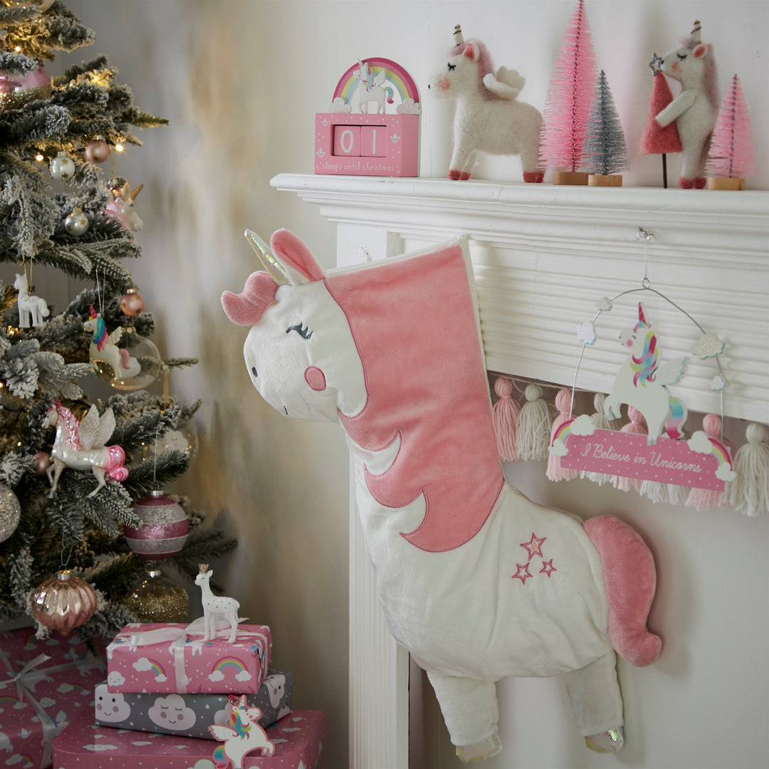 Christmas Stocking | Rainbow Unicorn