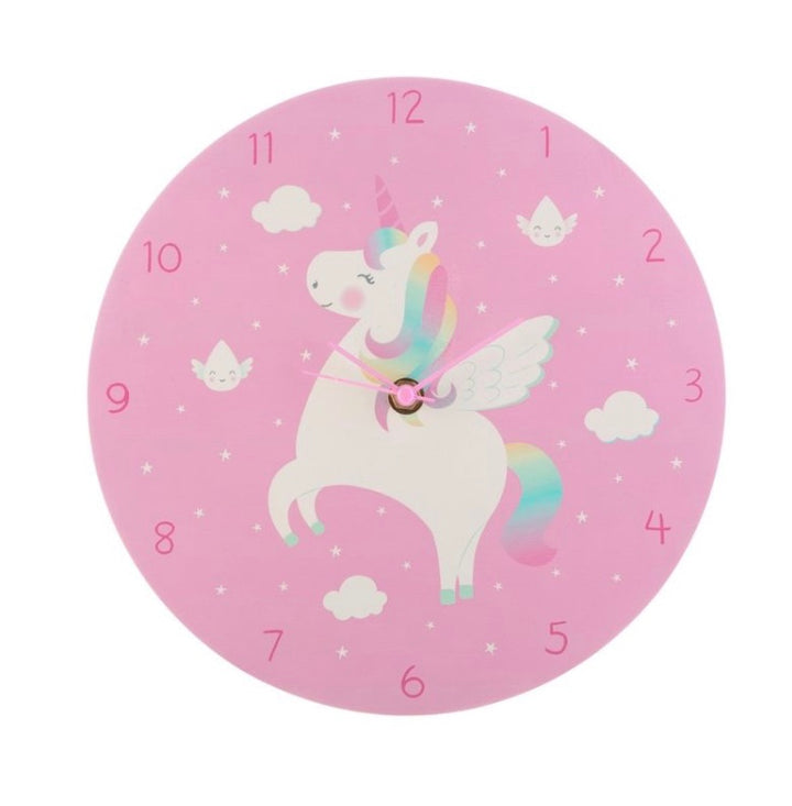 Wall Clock | Rainbow Unicorn